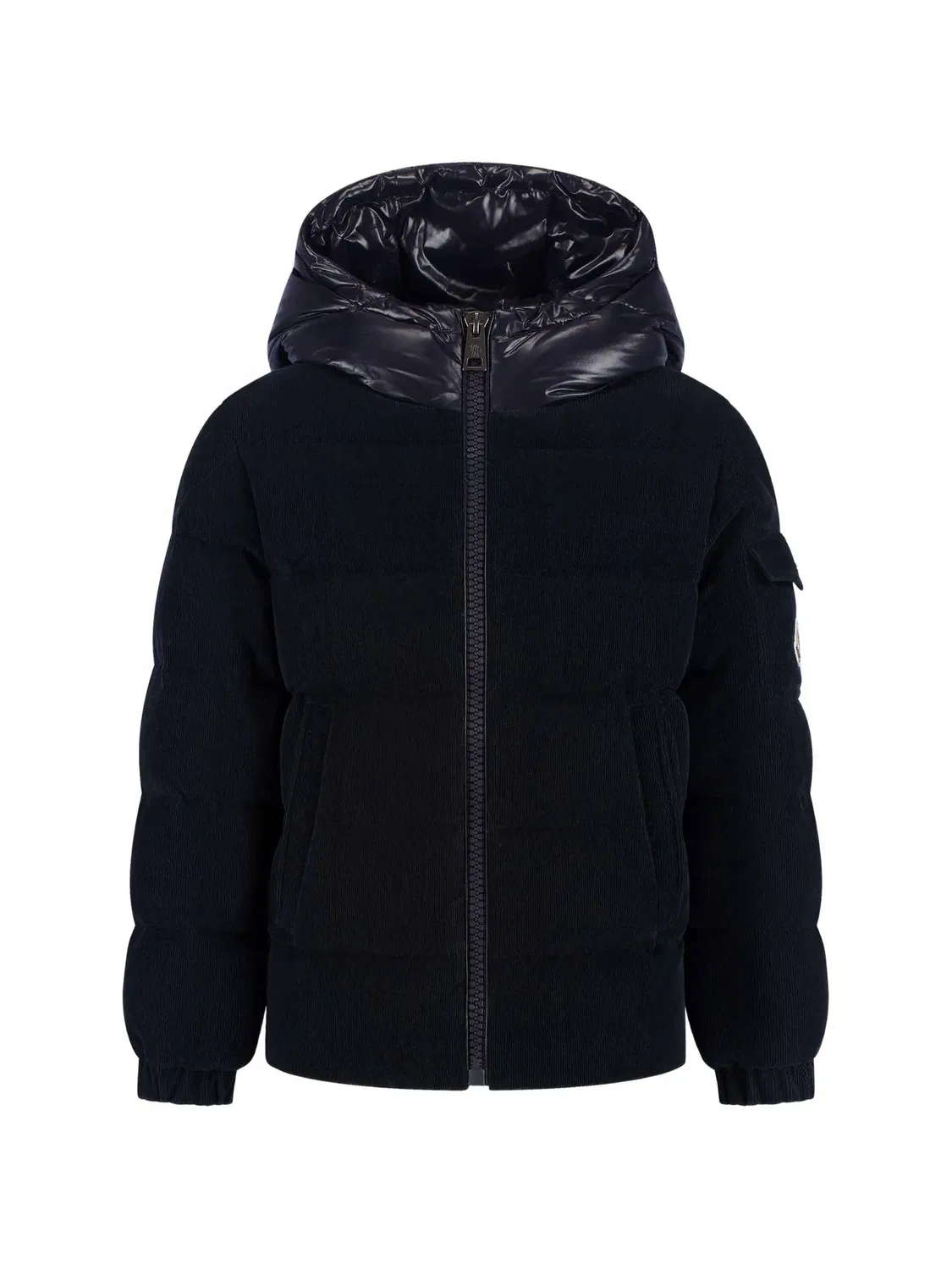 Куртка Larm вельветовая синяя Moncler, синий