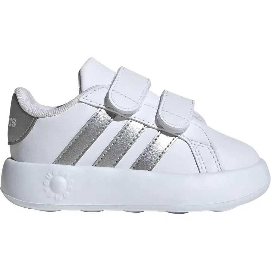 Кроссовки детские с ремешками Grand Court 2.0 adidas, Синий — фото 2