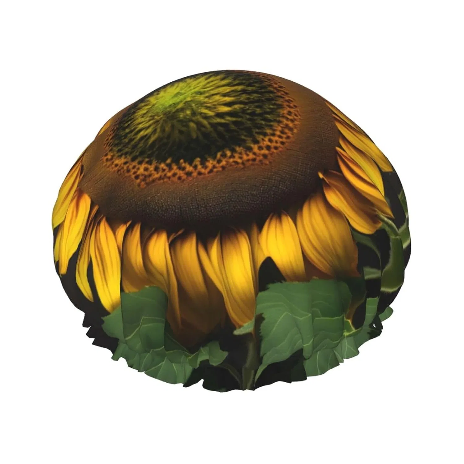 Шапочка для душа, FRESQA, двухслойная, большая, Sonnenblumen im Unkraut