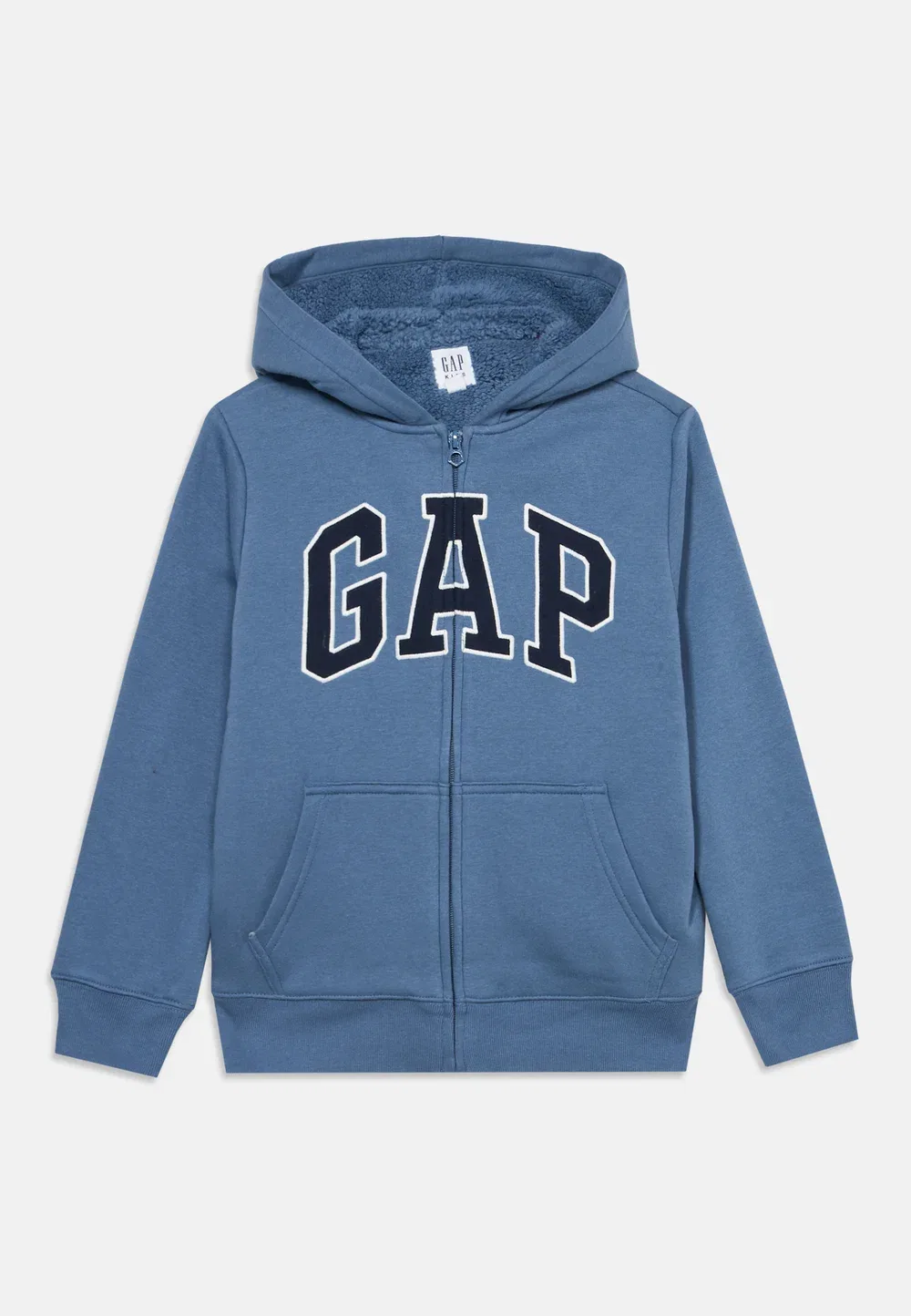 Логотип - толстовка на молнии Gap, Bainbridge Blue — фото 3