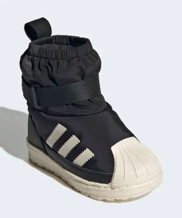Ботинки Superstar 360 Winterize Adidas Kids, черный — фото 3