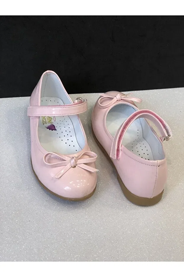 Детские балетки для девочек ортопедические Mini Angel, Powder Pink — фото 3