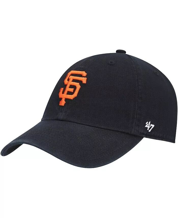 

Черная мужская регулируемая кепка San Francisco Giants Heritage 47 '47 '47 Brand