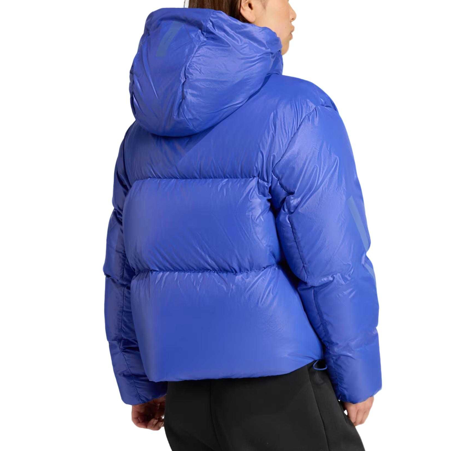 Пуховая куртка ZNE Puffer Climawarm Adidas, semi-transparent синий — фото 4