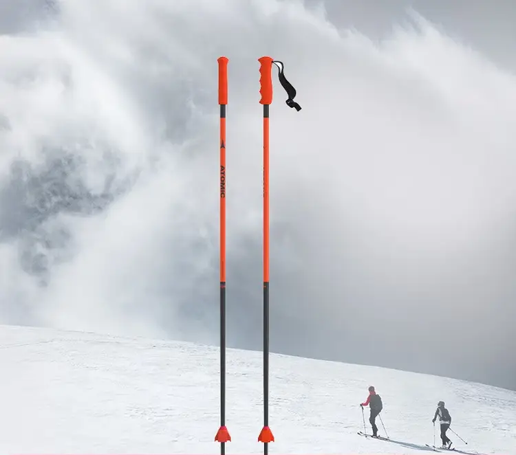 

Saipuda Atomic детские лыжные палки, новые лыжи для детей, профессиональное снаряжение для горнолыжного курорта, красный - детские AMT JR AJ500578275cm