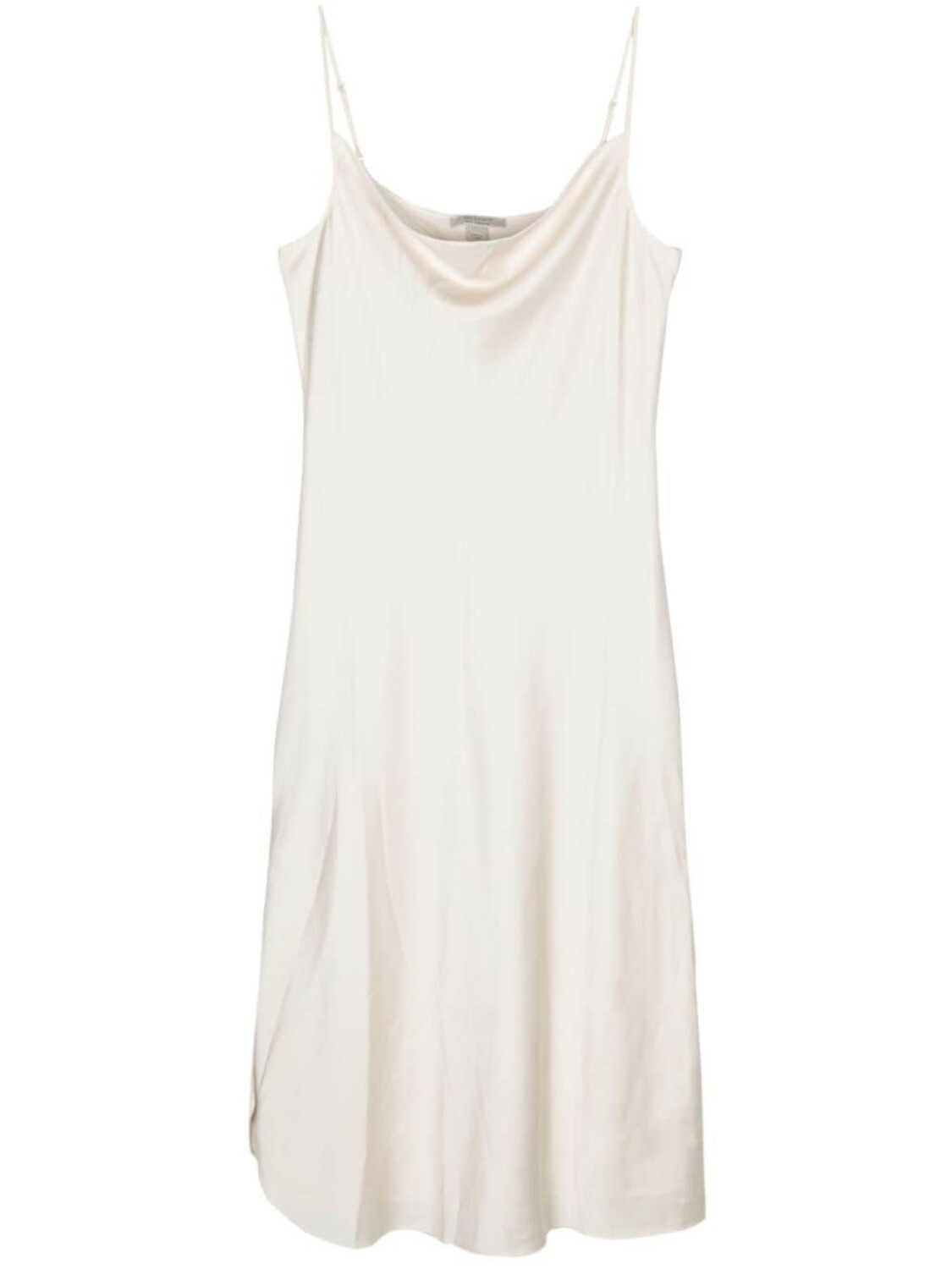 

AllSaints атласное платье миди Una, нейтральный цвет