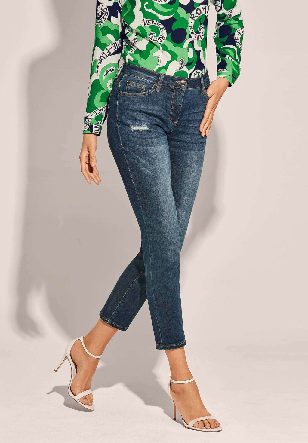 

Джинсы облегающего кроя MADELEINE, цвет Ink Denim