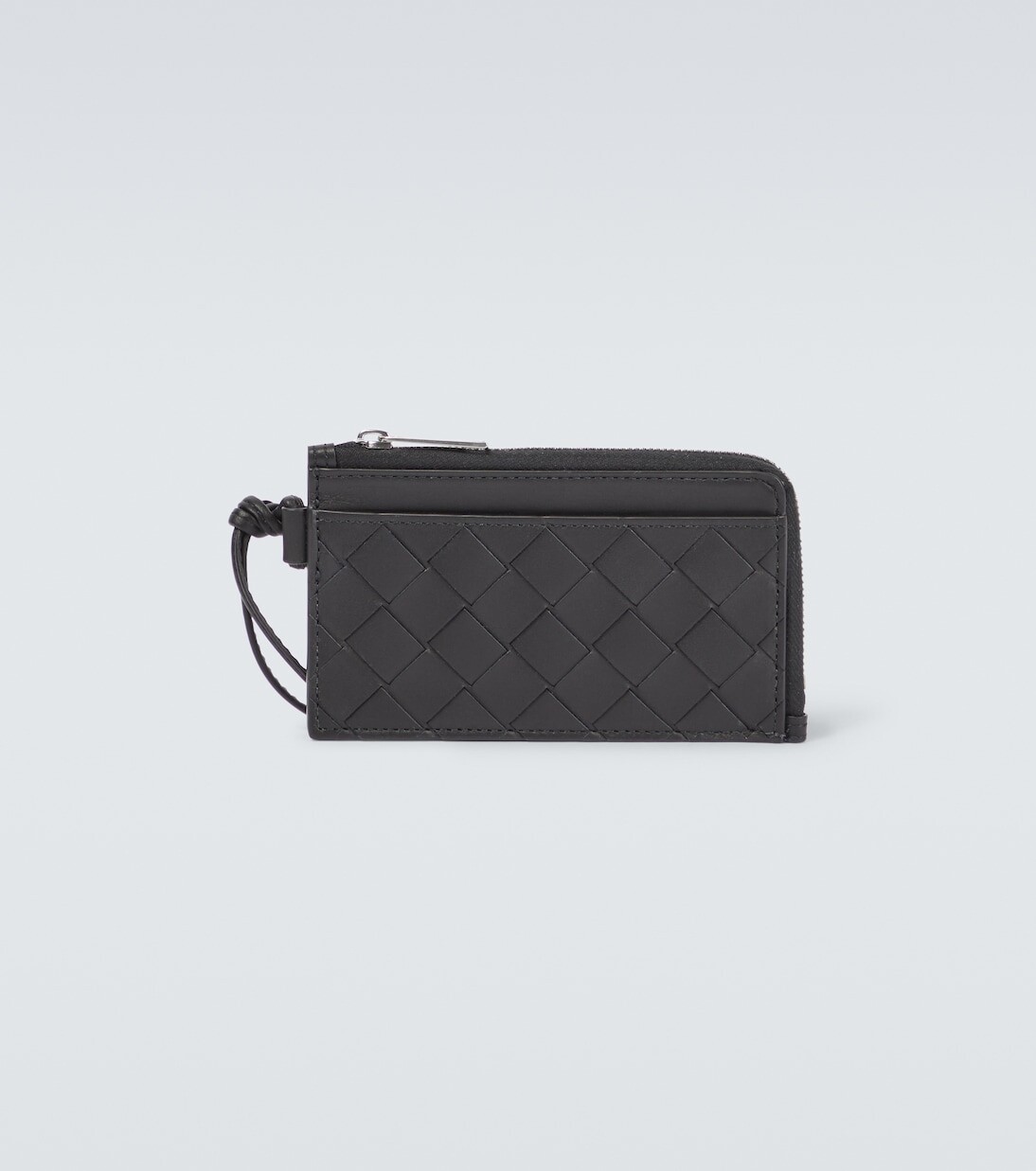

Кошелек из кожи intrecciato Bottega Veneta, черный