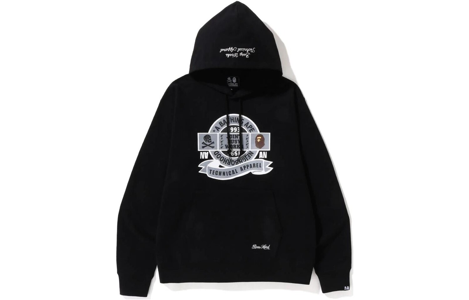 

Свитшот Neighborhood X унисекс A Bathing Ape, черный