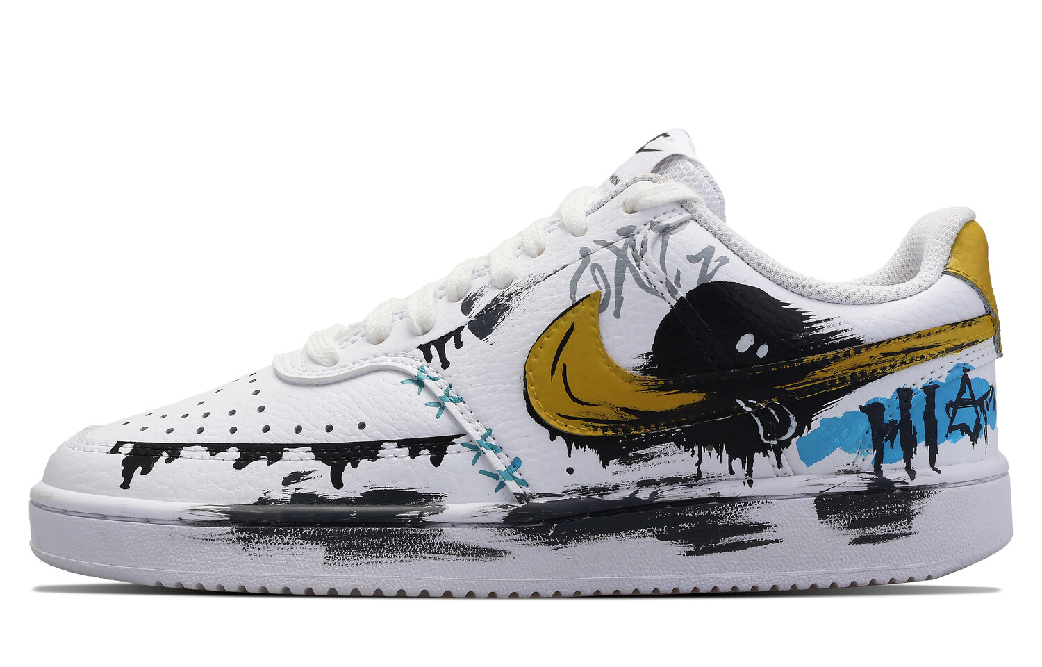 

Мужские кроссовки для скейтбординга Nike Court Vision 1, Black/White