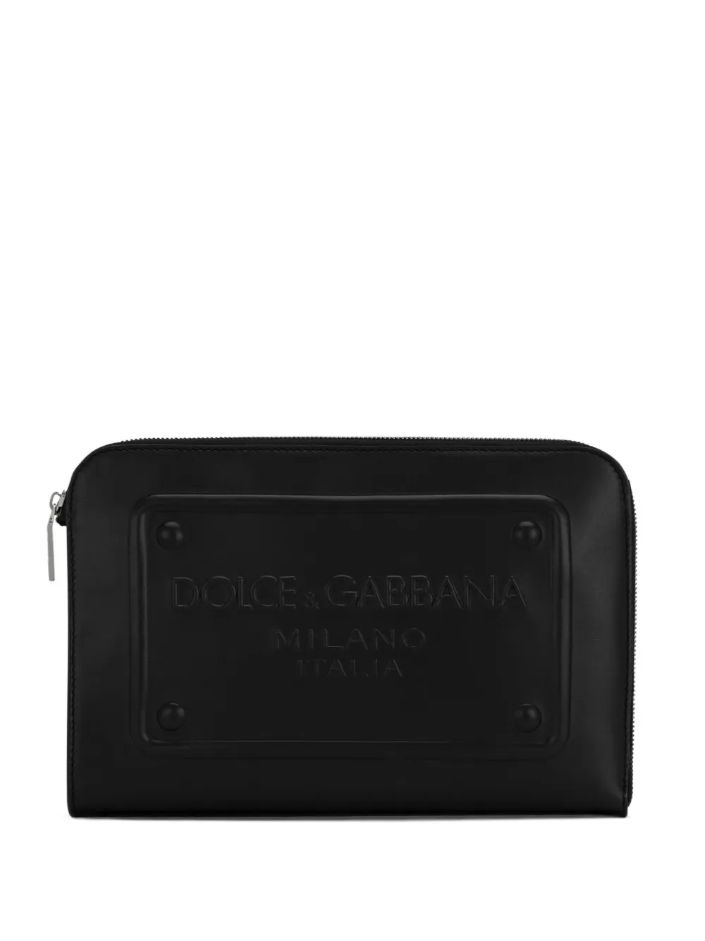 

Клатч с логотипом DOLCE & GABBANA, черный