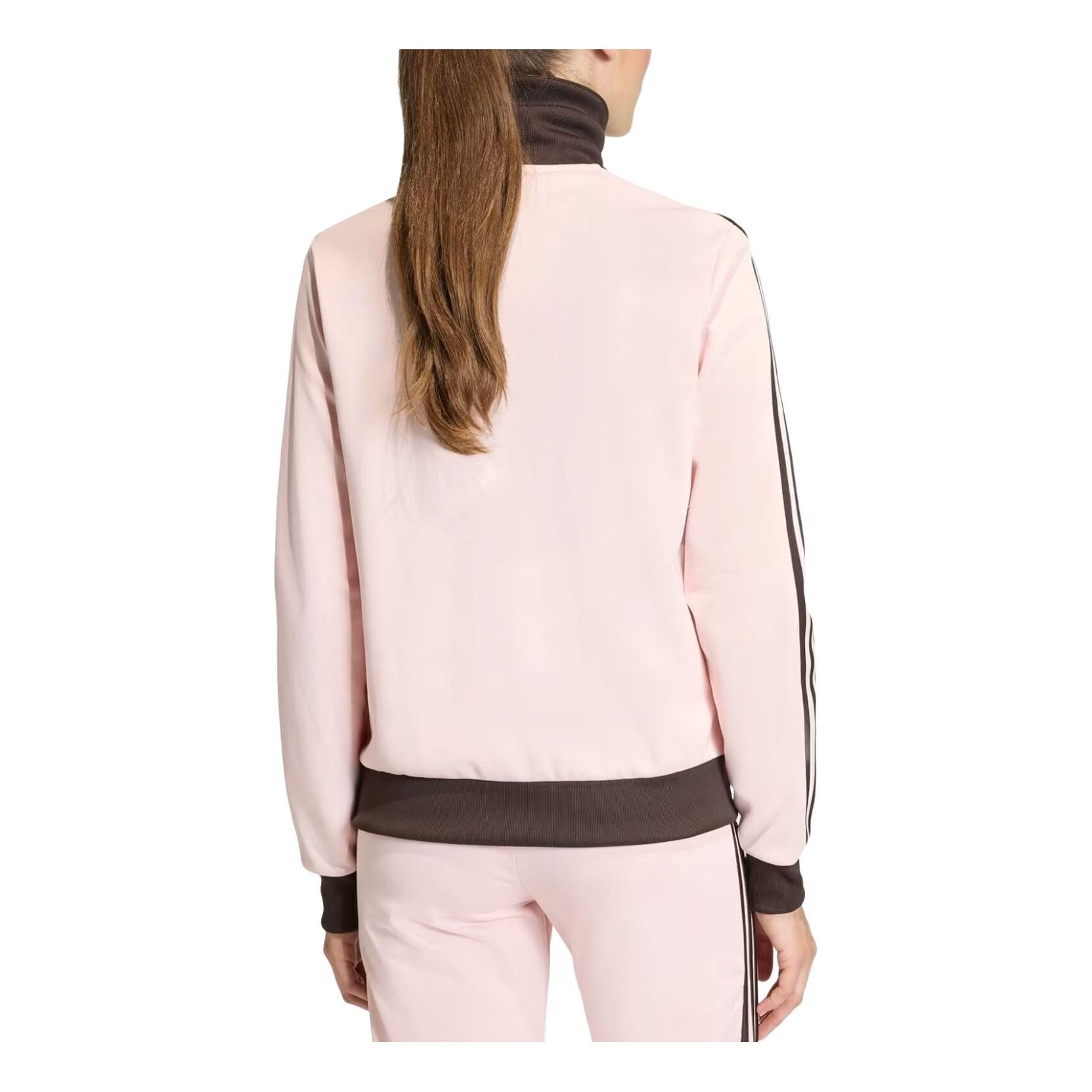 (WMNS) Классическая спортивная куртка Adidas 'Sandy Pink Aurora Coffee' — фото 2
