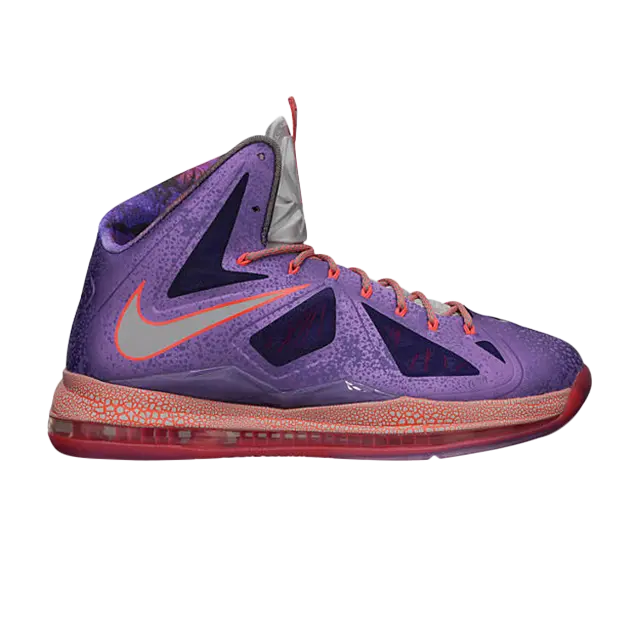 

Кроссовки Nike LeBron 10 GS 'Extraterrestrial', фиолетовый