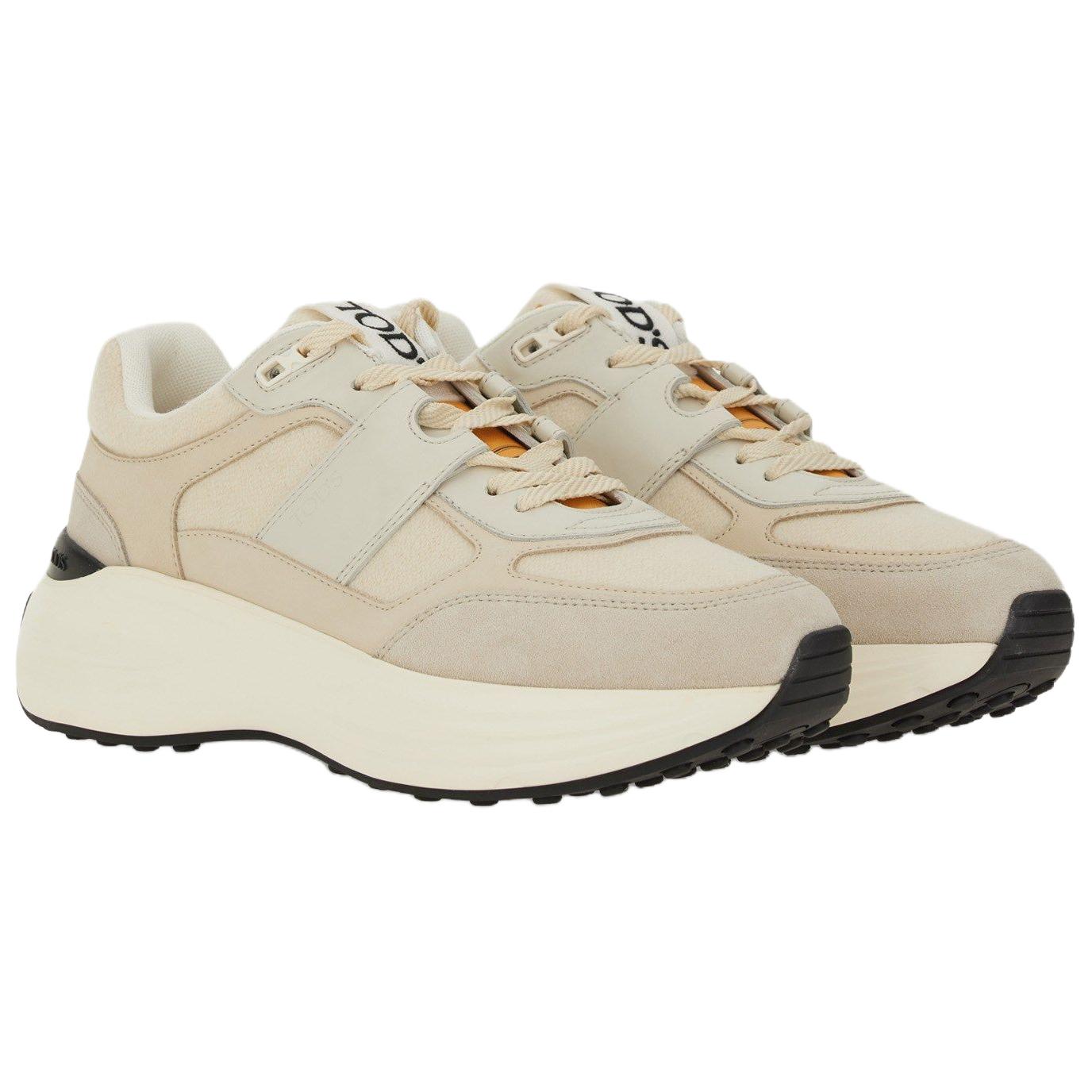 Кроссовки на шнуровке с круглым носком Women's TOD'S, original shoe box included — фото 4