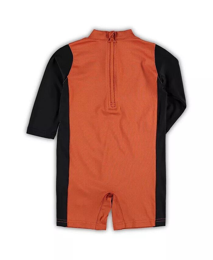Гидрокостюм для бегунов по волнам унисекс Texas Orange и Black Texas Longhorns Outerstuff, оранжевый — фото 4