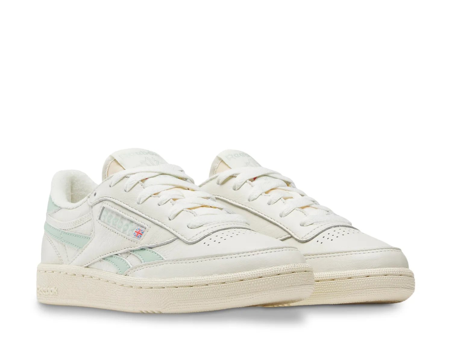 Кроссовки Reebok Club C Revenge Vintage Sneaker, белый/зеленый — фото 2