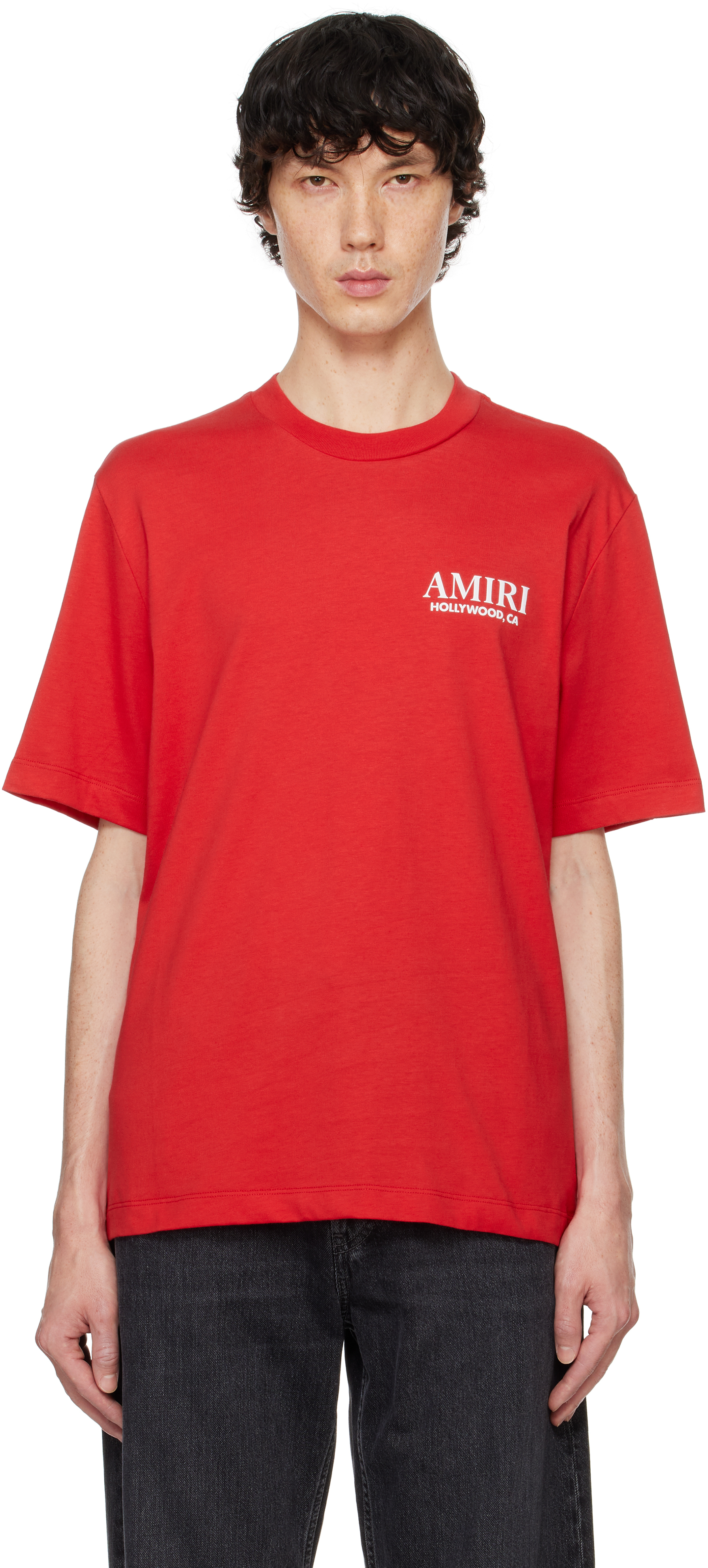 

Футболка AIRI Bones Stacked AMIRI, красный