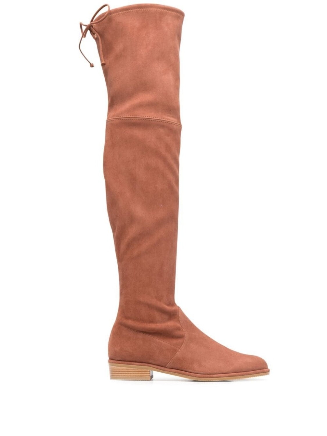

Stuart Weitzman ботфорты с кулиской, коричневый