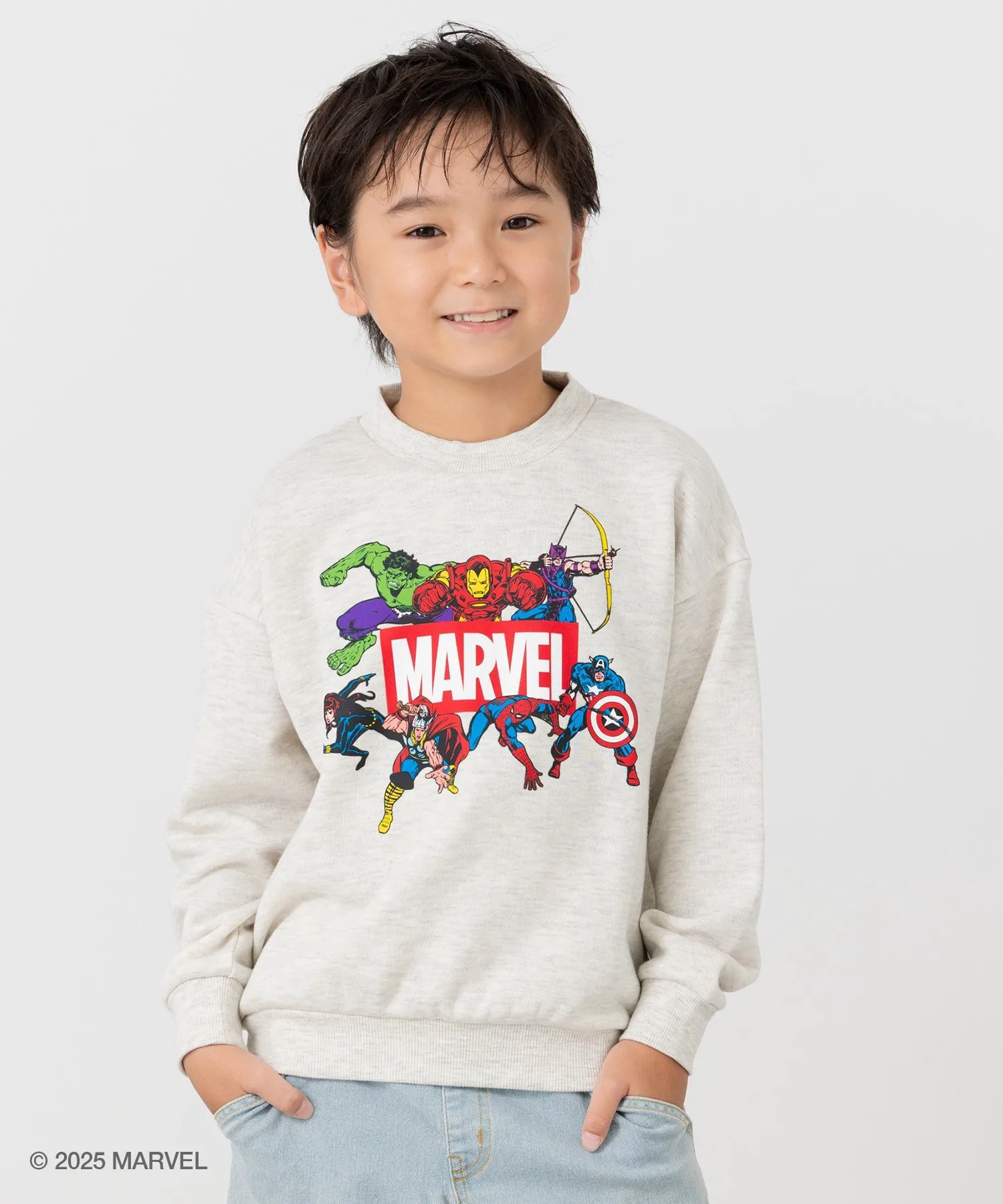 Флисовая толстовка Marvel Marvel, E Avengers/Oatmeal