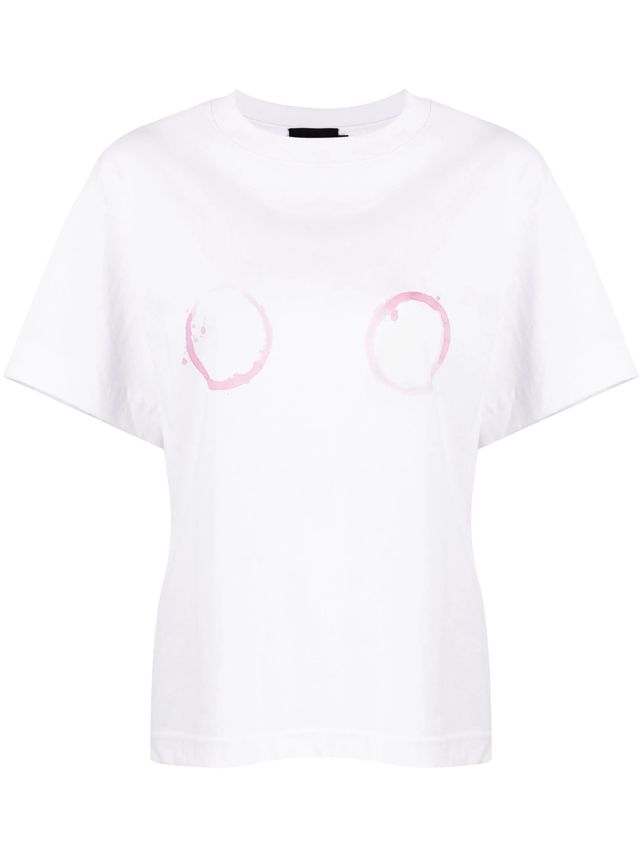 

Футболка с графичным принтом Puppets And Puppets, белый