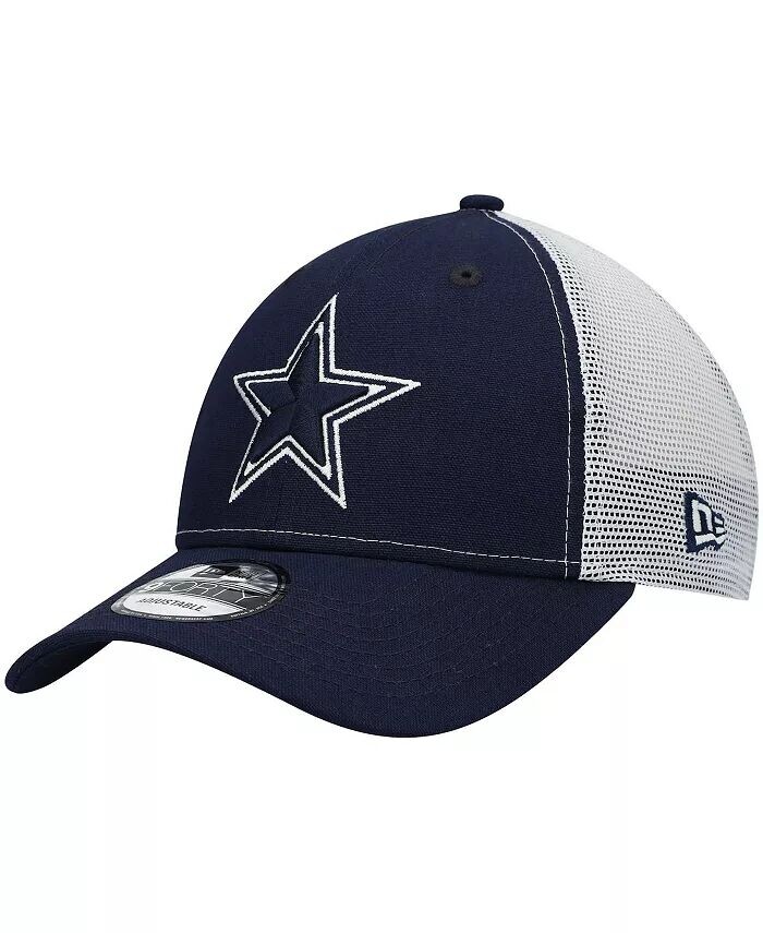 

Мужская темно-синяя кепка Dallas Cowboys Basic Trucker 9FORTY Snapback New Era
