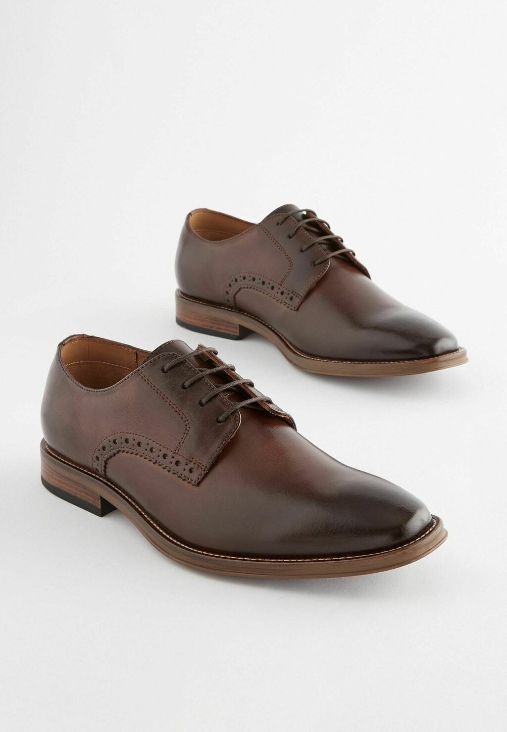 

REGULAR FIT Contrast Derby Next, Повседневные туфли на шнуровке коричневый