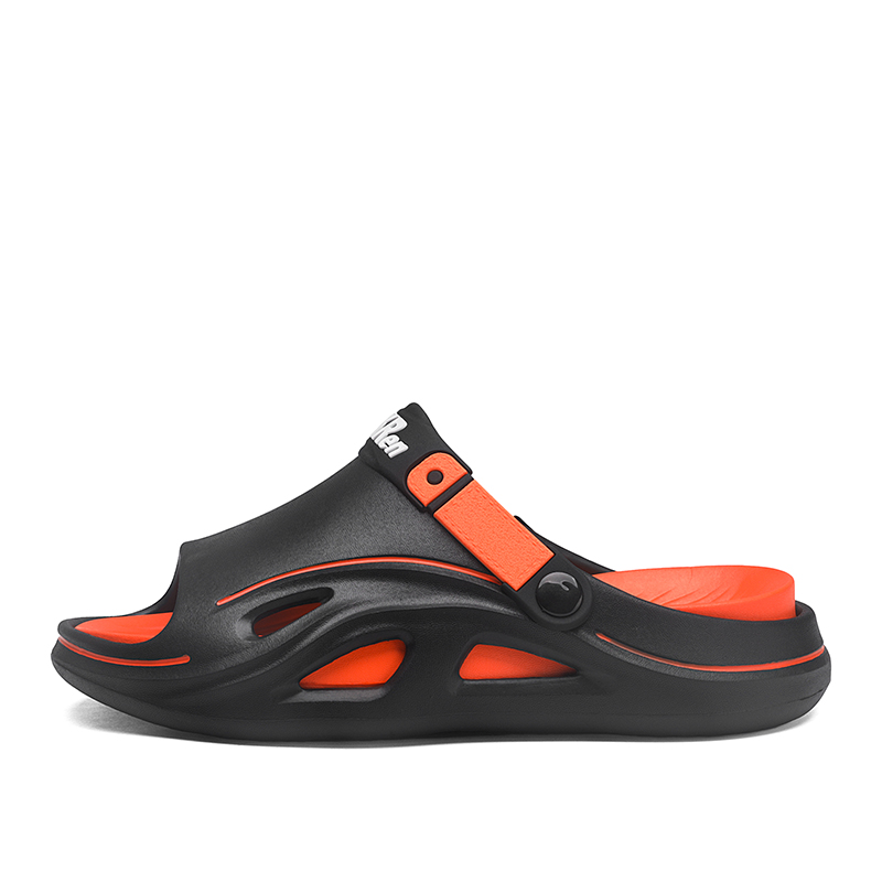 

Мужские сандалии Quiet Slide BOLE, Black Orange