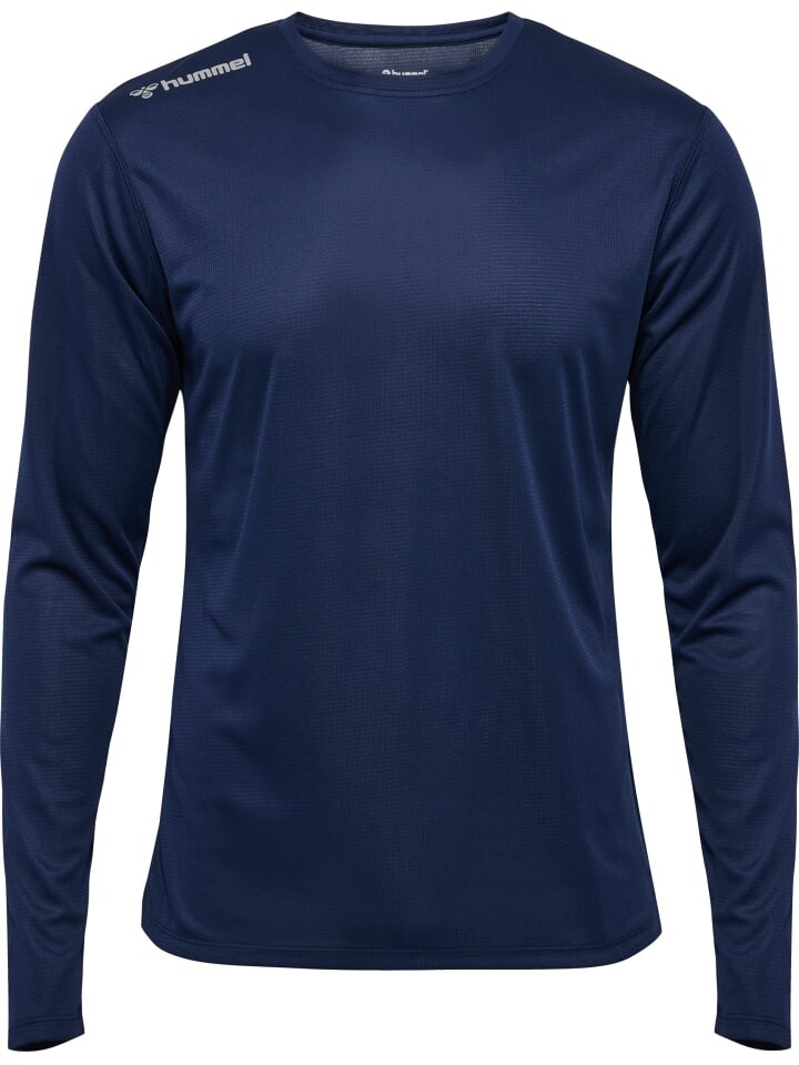 

Спортивная футболка Hummel L/S Hmlrun Laufen Herren, цвет black iris