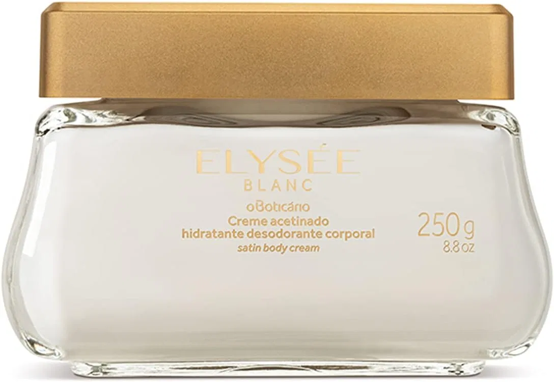 Крем для тела увлажняющий O BOTICARIO Elysee Blanc 250 г