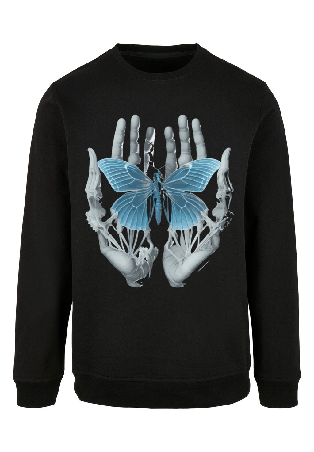 

Толстовка SKELETT HÄNDE SCHMETTERLING F4NT4STIC, черный