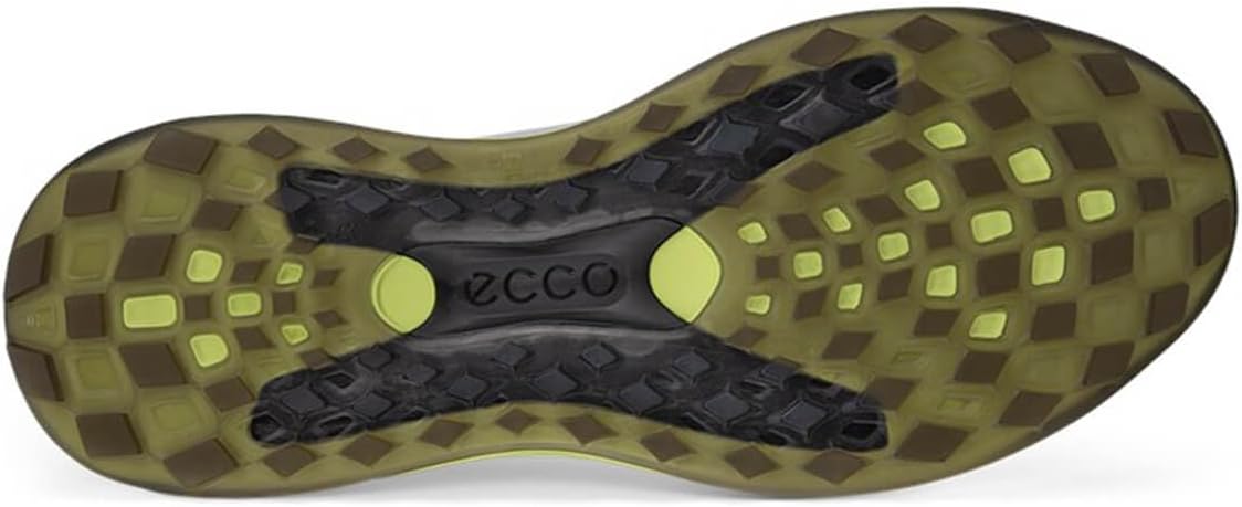 Мужские водонепроницаемые гибридные кроссовки ECCO Lt1, белый/желтый — фото 2