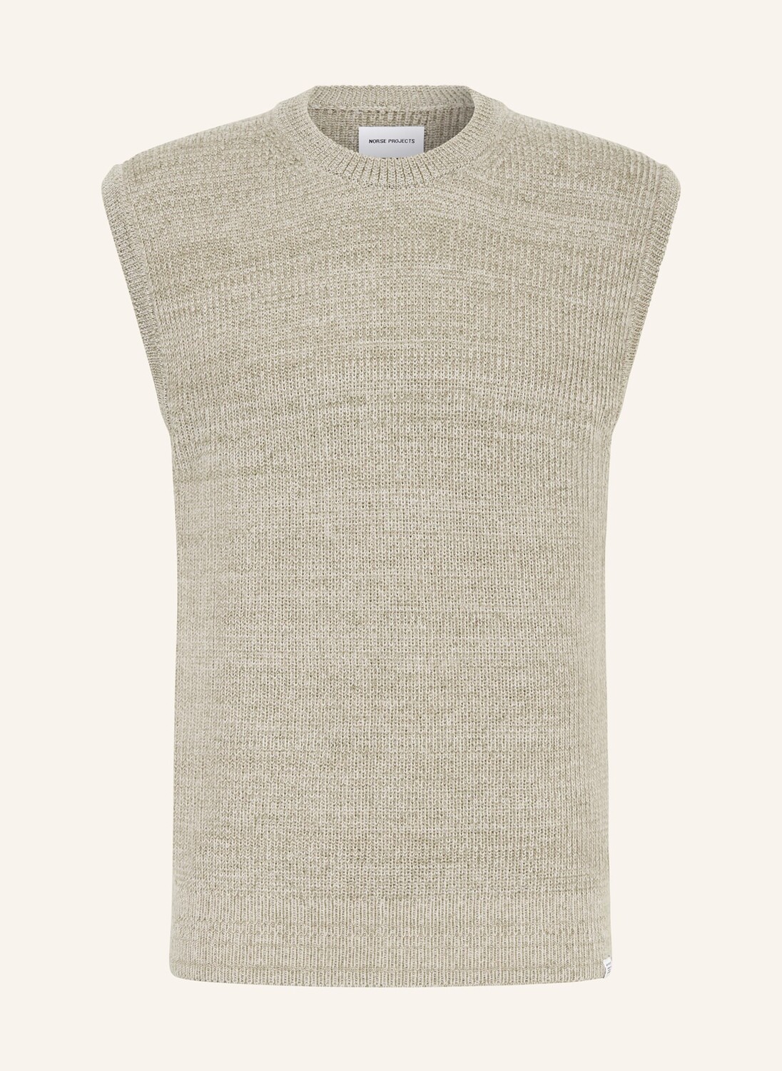

Свитер-Жилет Norse Projects, зеленый