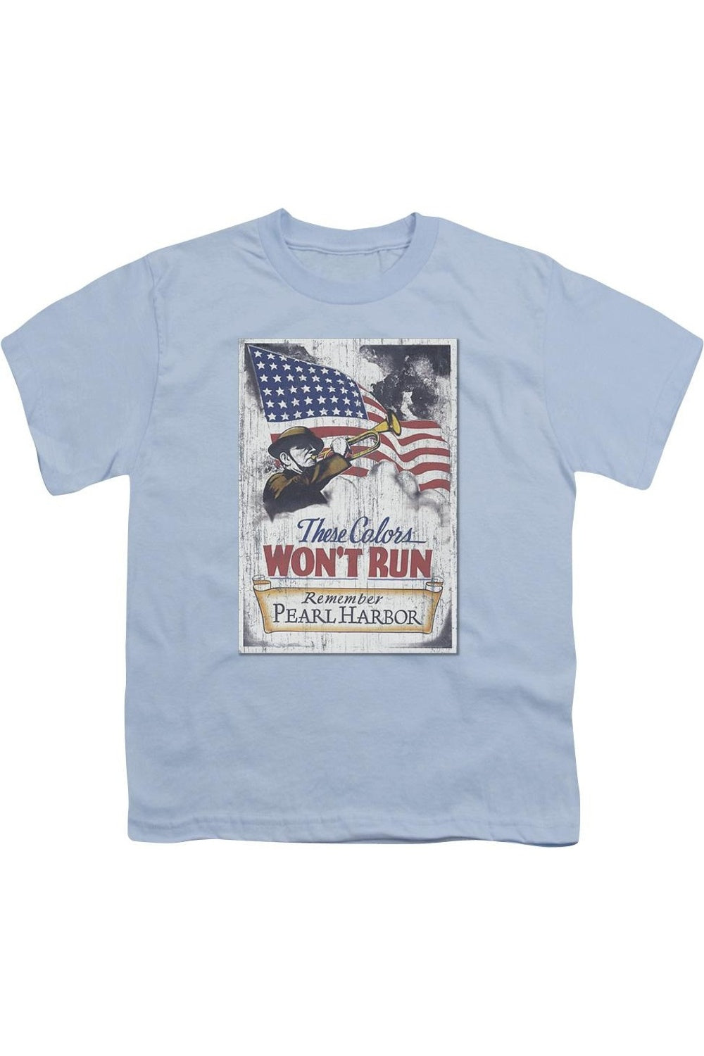 

Футболка U.S. ARMY Pearl Harbor с коротким рукавом для детей Gildan, светло-голубой