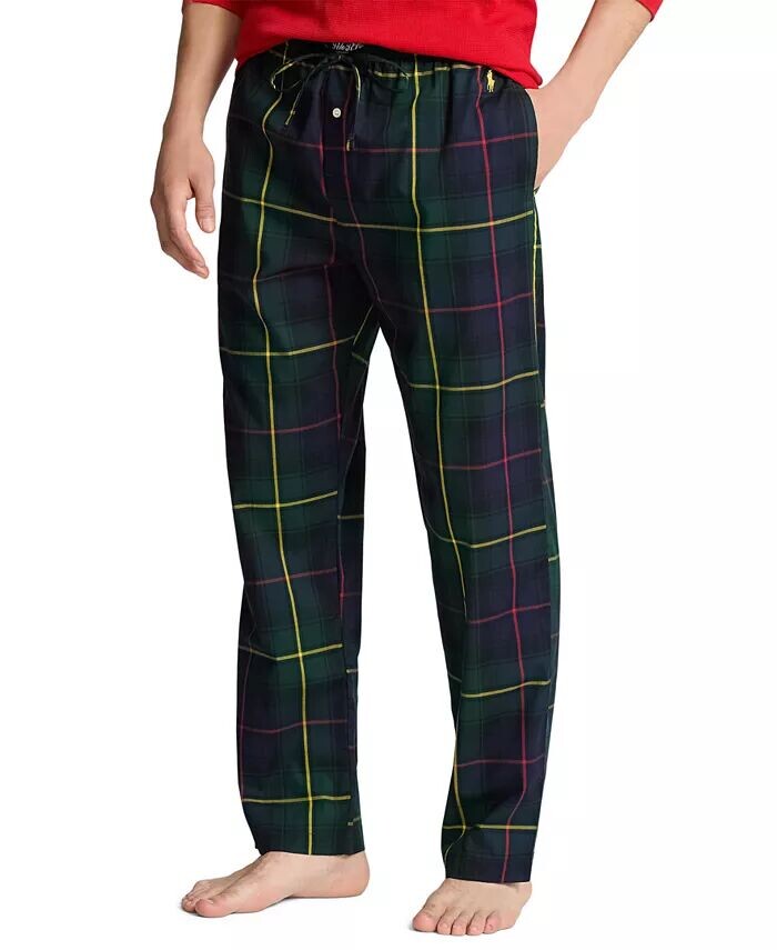 

Мужские пижамные штаны в клетку Polo Ralph Lauren, мультиколор