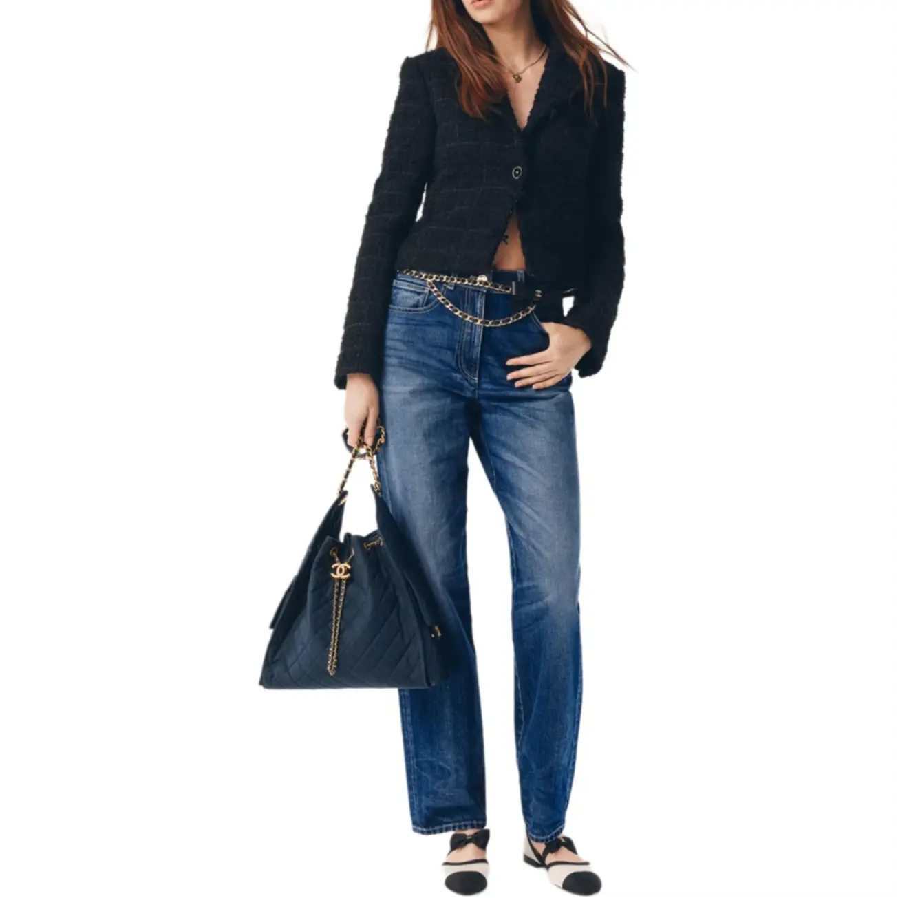 

CHANEL Куртка женская черная, Black