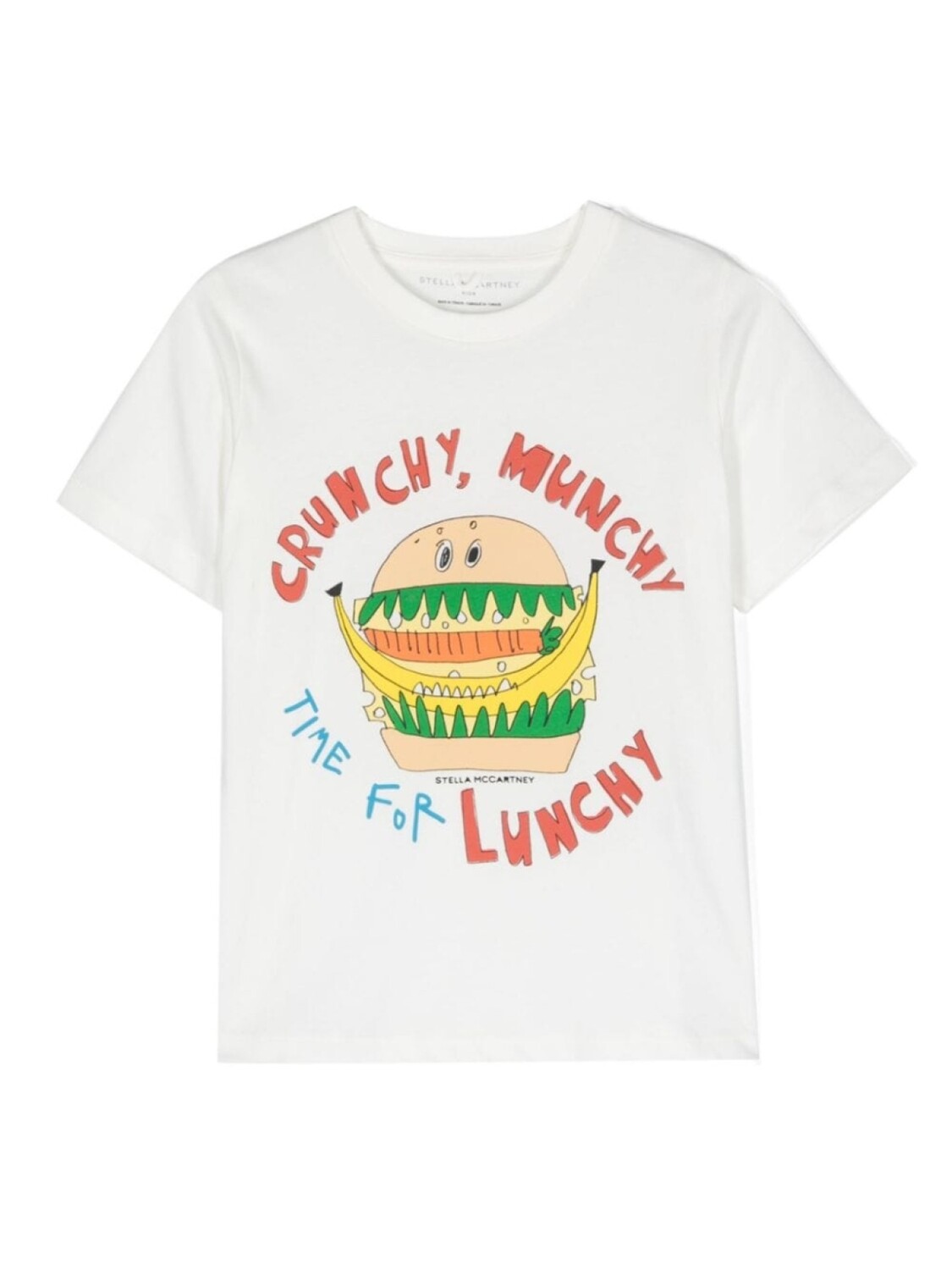 

Stella McCartney Kids футболка с принтом, белый