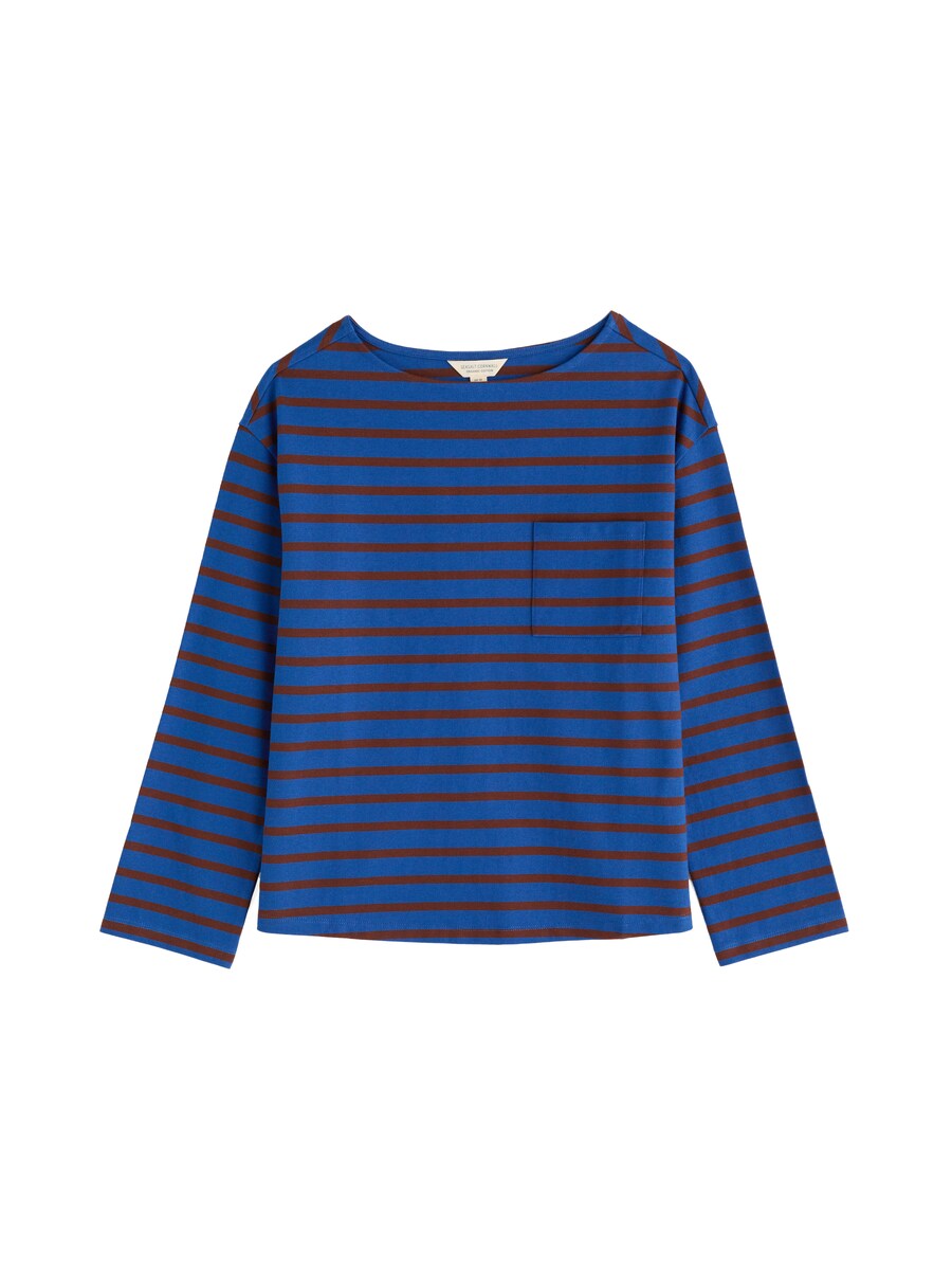 

Рубашка Seasalt Cornwall Beach Boat, синий