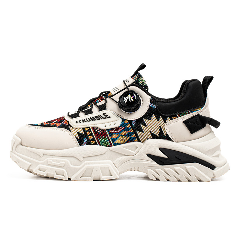 

JANECO Мужские антискользящие дышащие повседневные туфли устойчивые к износу черные, цвет Black