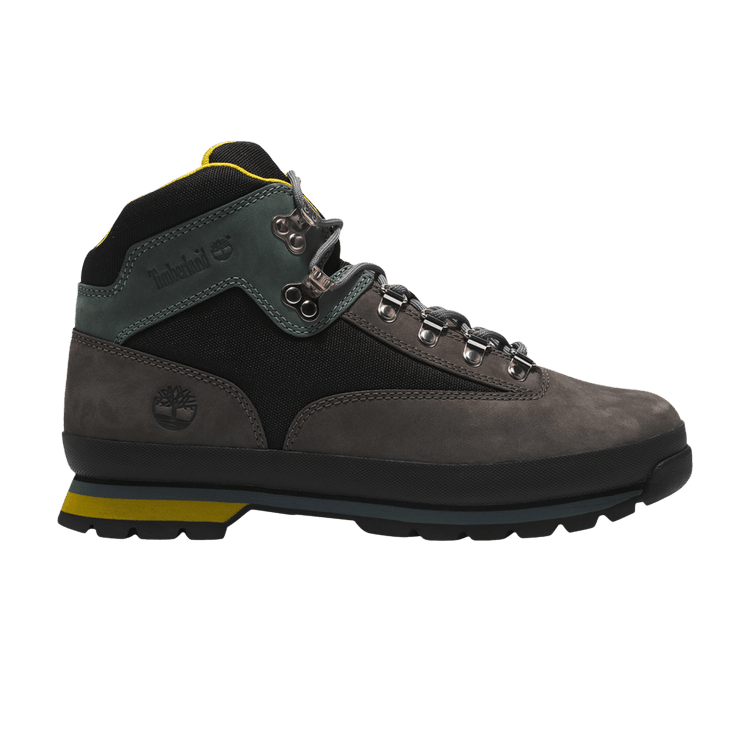 

Ботинки Timberland Euro Hiker Mid 'Grey Black Green', серый