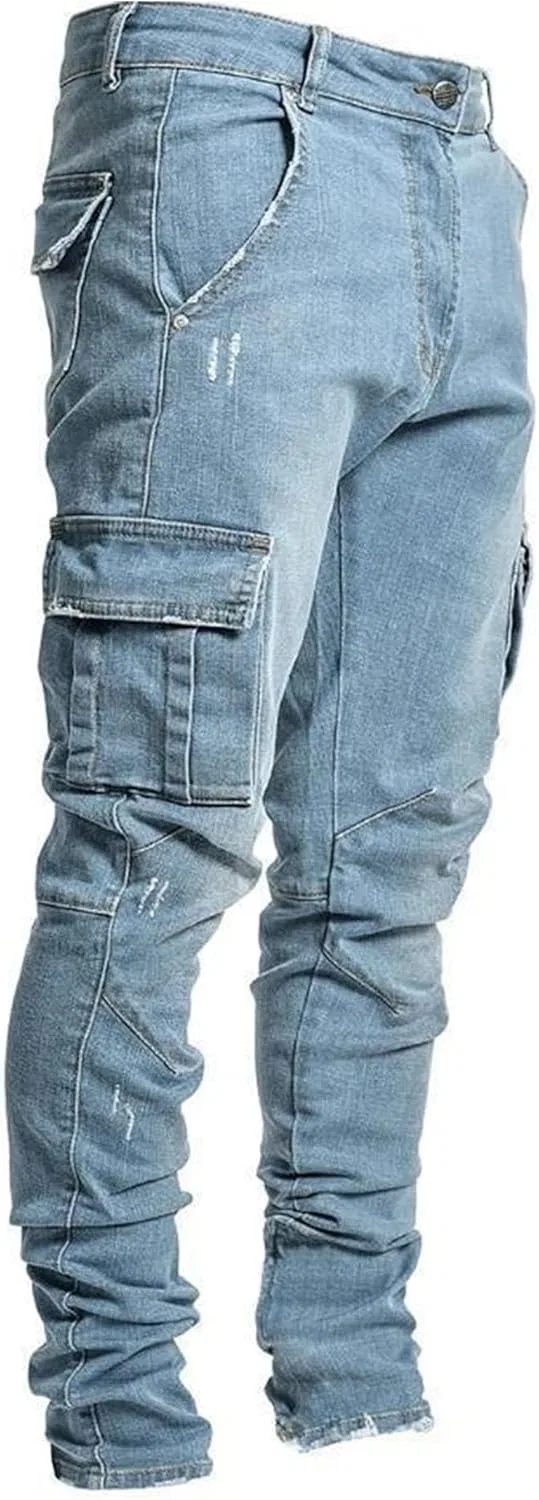 Джинсы прямого кроя, Slim Fit, Light Blue 1