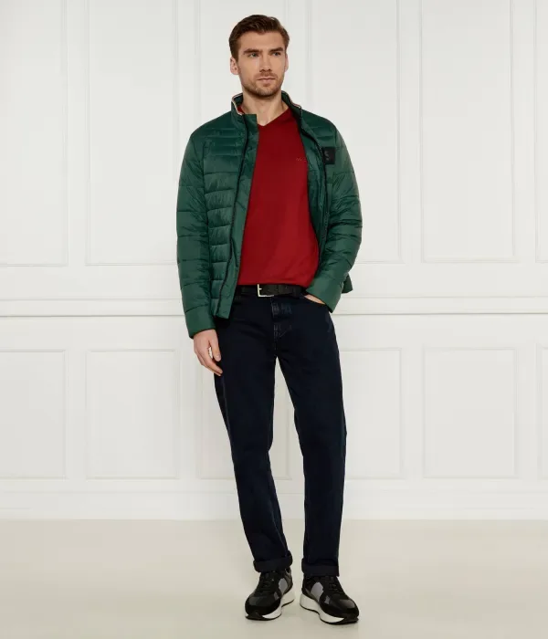 Шерстяной свитер Baram-L regular fit Boss, красный — фото 2