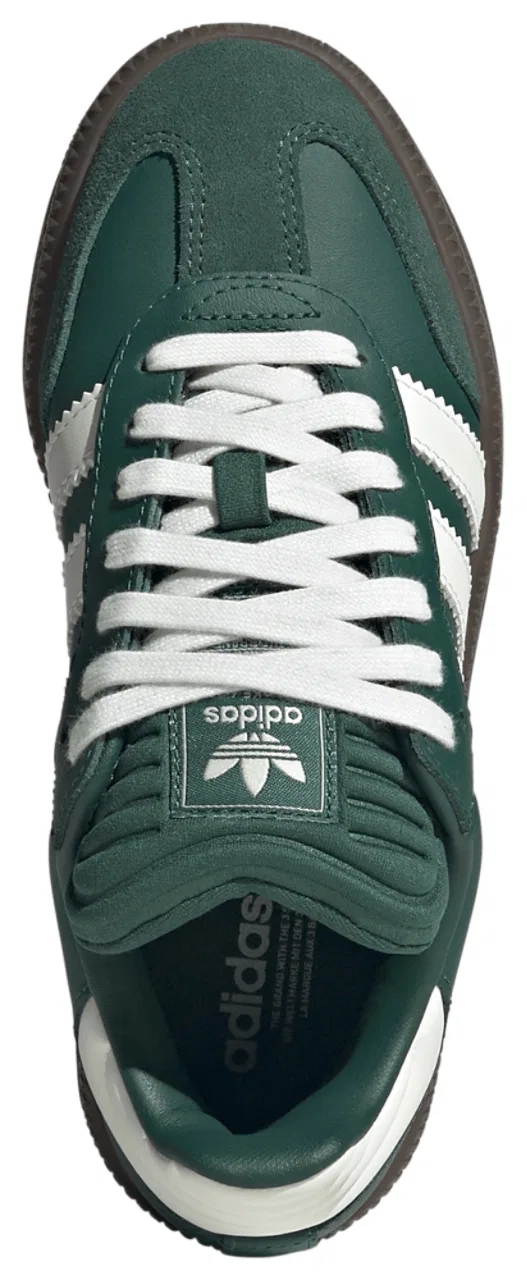 Кроссовки для мальчиков Samba XLG Adidas, цвет Collegiate Green/White — фото 4
