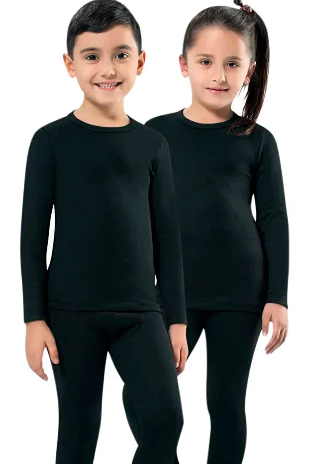 Детские термободи для мальчиков хлопковое Bonbonetti Chocolate Baby&Kids, Black