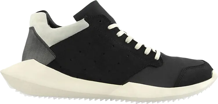 

Кроссовки Adidas Rick Owens x Tech Runner 'Black', черный