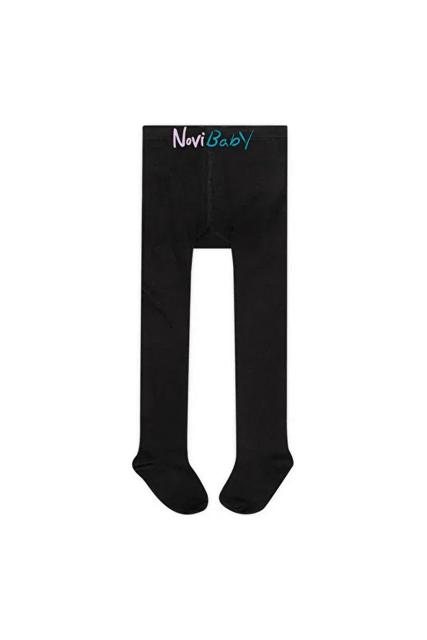 Детские колготки для новорожденных хлопковые Novibaby, Black