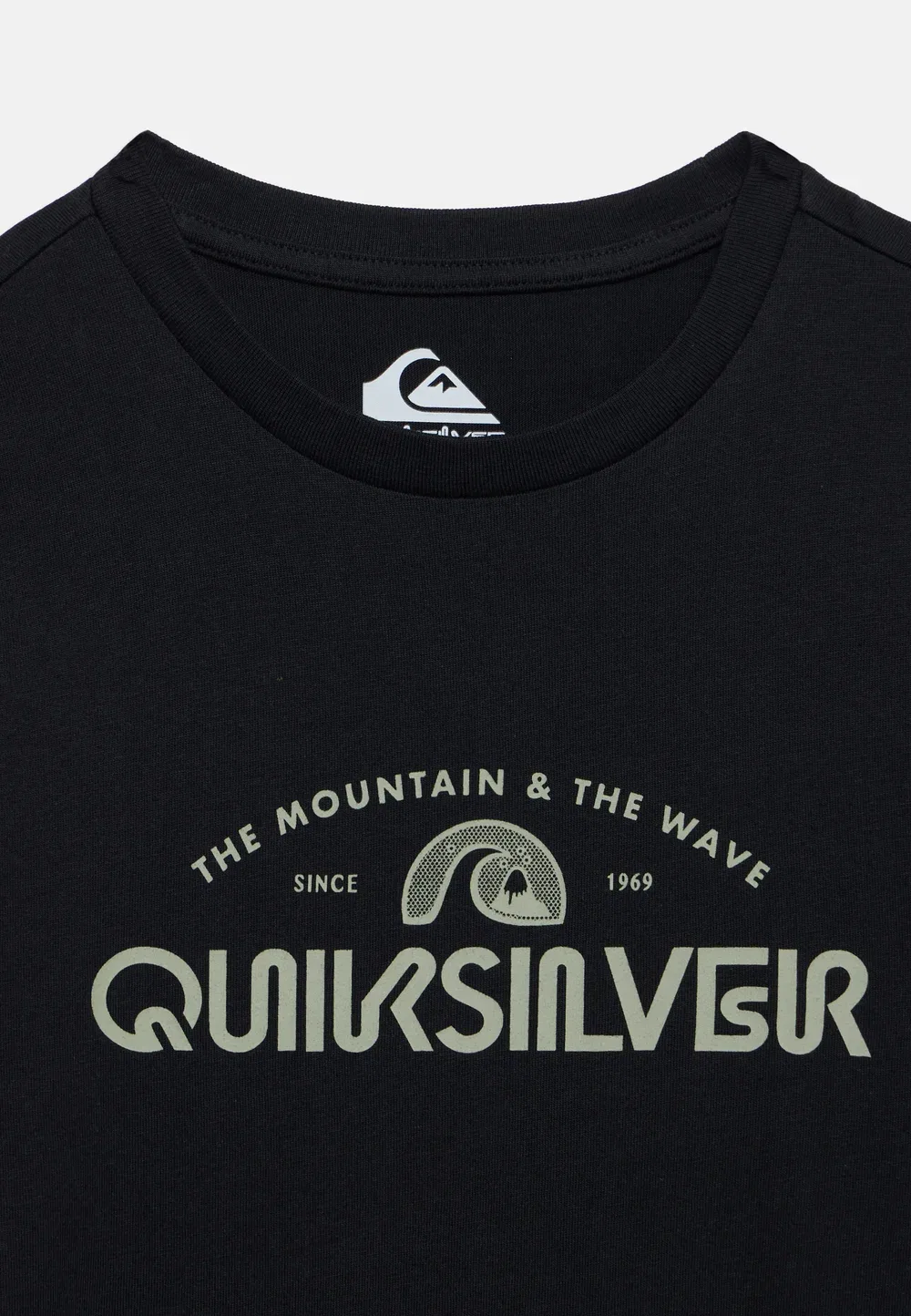 Футболка унисекс с логотипом Vista Quiksilver, Black — фото 3
