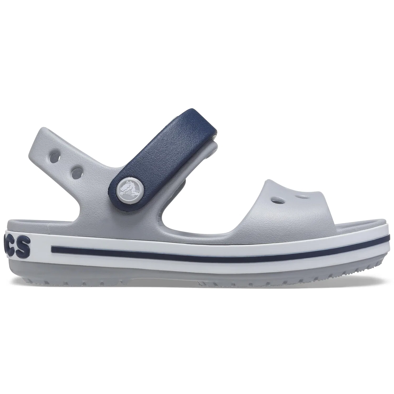 Детские сандалии спортивные Crocs Crocband, Grau Navyblau