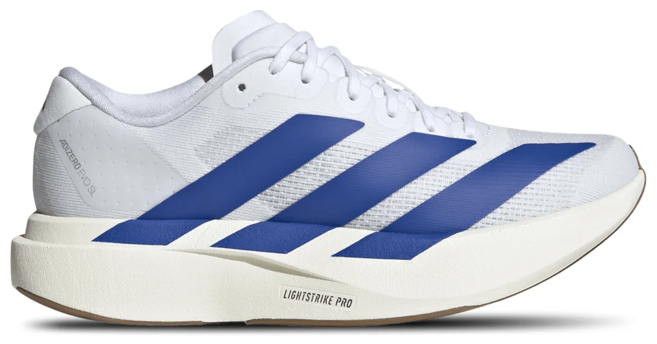 Кроссовки для мальчиков Adizero Evo SL Adidas, цвет White/Royal
