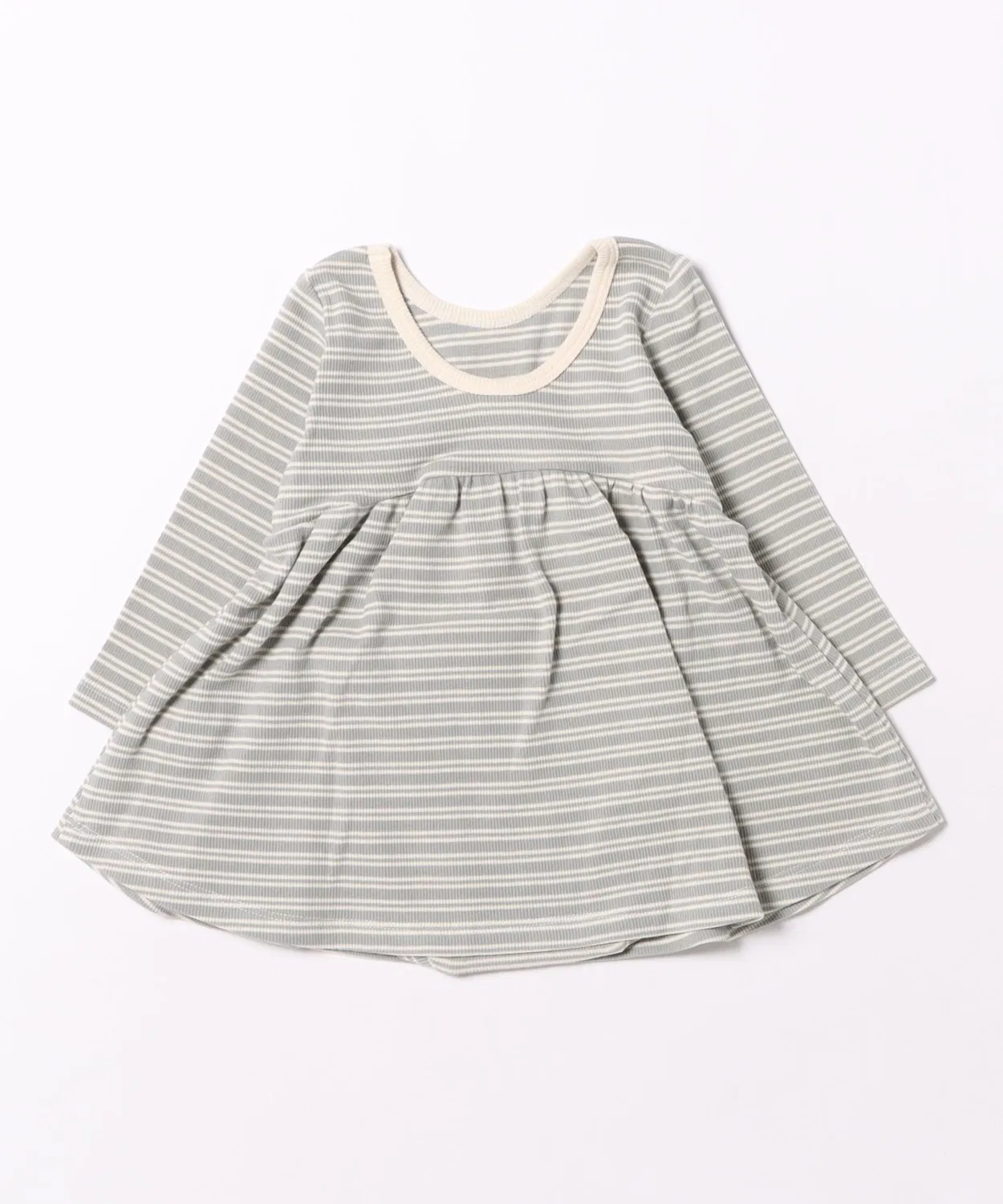 Детское платье с длинным рукавомRibbed Long Sleeve Dress Quincy Mae, Blue
