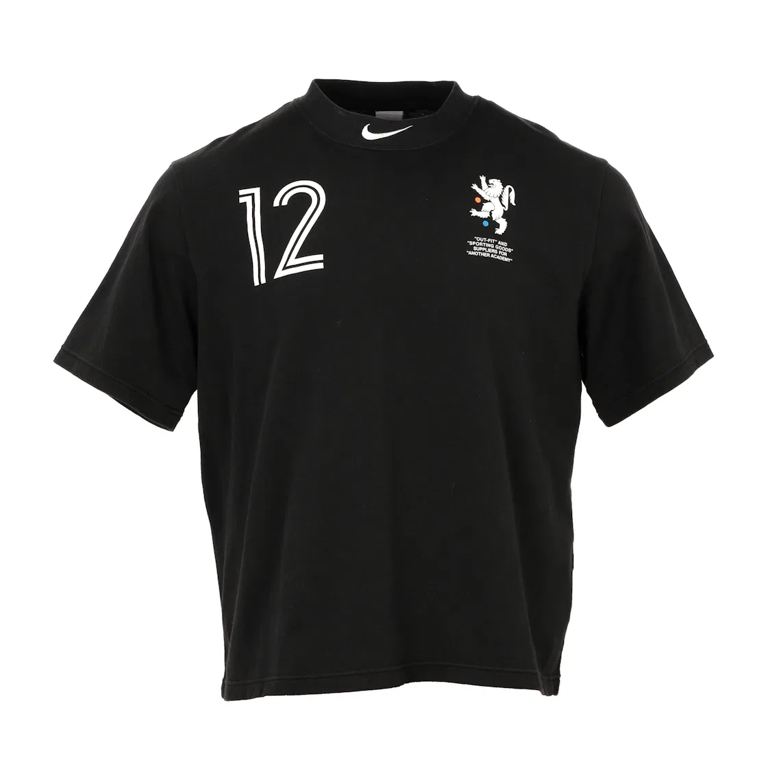 Мужская футболка с принтом Nikelab x OFF-WHITE Mercurial NRG X Tee Nike, Black